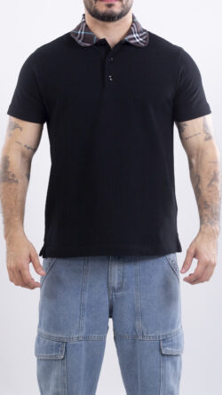 Chemise cuello cuadros